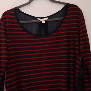 Cotton striped blouse